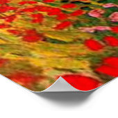 Van Gogh - Garten in Arles (auch Blühgarten genann Poster (Ecke)