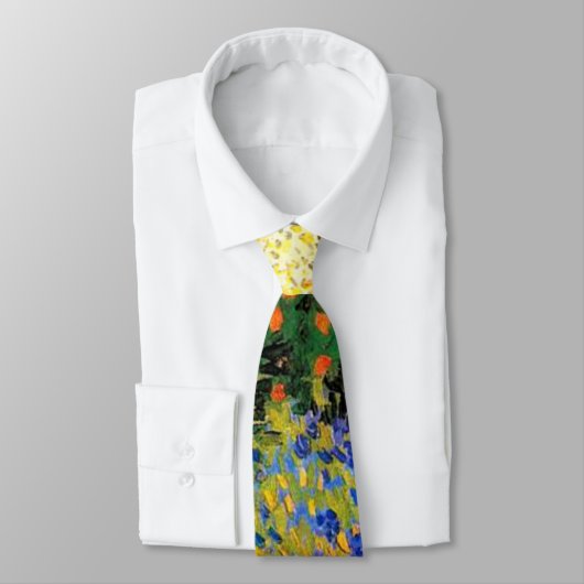 Van Gogh - Garten in Arles Krawatte (Gebunden)