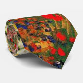Van Gogh - Garten in Arles Krawatte (Gerollt)
