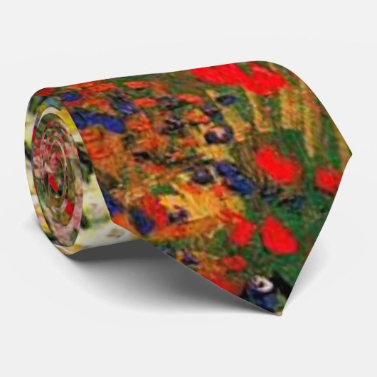 Van Gogh - Garten in Arles Krawatte (Gerollt)