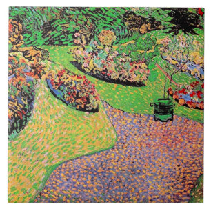 Van Gogh - Garten in Auvers Fliese