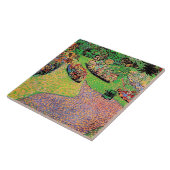 Van Gogh - Garten in Auvers Fliese (Seite)