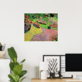 Van Gogh - Garten in Auvers, Poster (Heimbüro)
