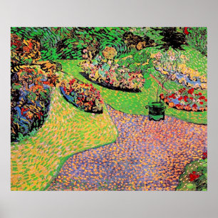 Van Gogh - Garten in Auvers, Poster