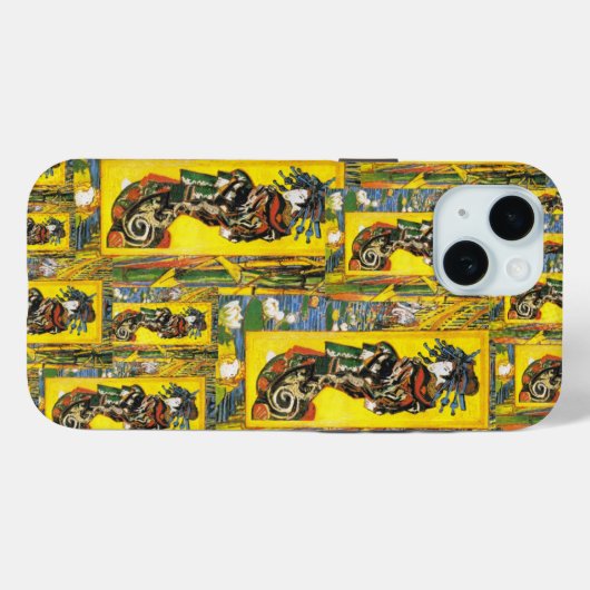 Van Gogh Geisha Case-Mate iPhone Hülle (Rückseite (Horizontal))