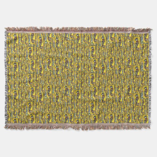 Van Gogh Geisha Decke (Vorderseite)