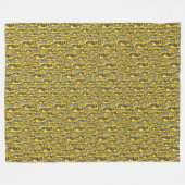 Van Gogh Geisha Fleecedecke (Vorderseite (Horizontal))