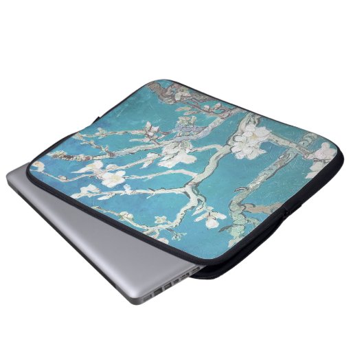 Van Gogh Gemälde Almond Blossom Laptopschutzhülle (Vorne Knopf)