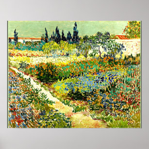 Van Gogh Gemälde, Arden at Arles, berühmtes Kunstw Poster
