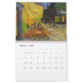Van Gogh Gemälde Art Kalender (Feb 2026)