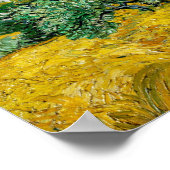 Van Gogh Gemälde Art Vintag Weizenfeld Cypresse Poster (Ecke)