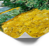 Van Gogh Gemälde Art Vintag Weizenfeld Cypresse Poster (Ecke)