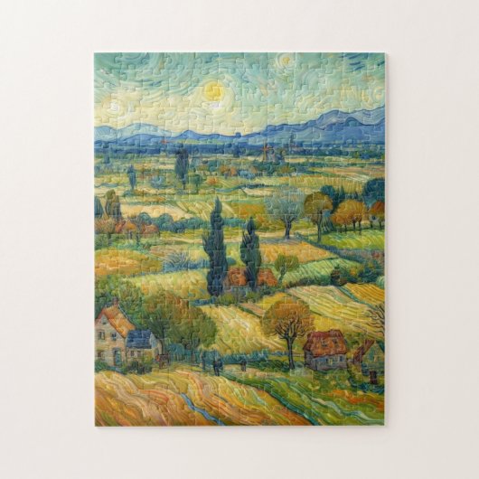 Van Gogh Gemälde auf diesem Puzzle (Vertikal)