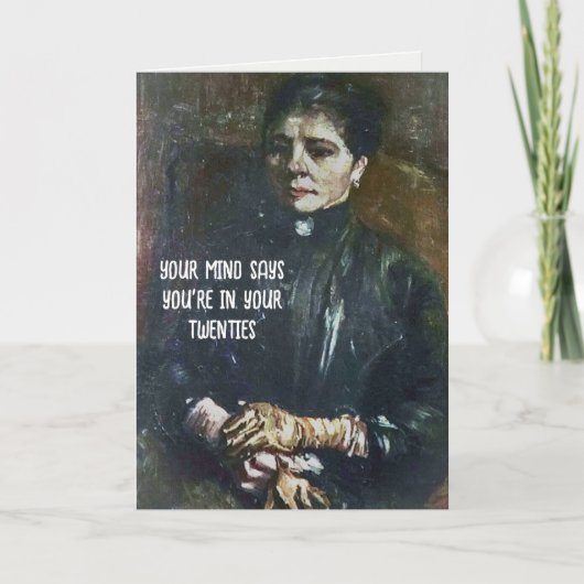 Van Gogh Gemälde Birthday Spaß Card Karte (Vorderseite)