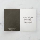 Van Gogh Gemälde Birthday Spaß Card Karte (Innenseite)