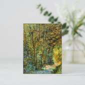 Van Gogh Gemälde, Ein Pfad im Wald Postkarte (Stehend Vorderseite)