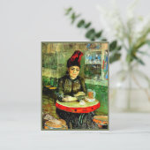 Van Gogh Gemälde, im Café Postkarte (Stehend Vorderseite)