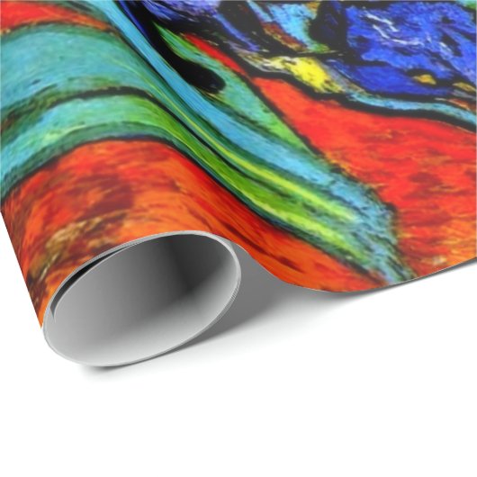Van Gogh Gemälde, Ire, Geschenkpapier (Rolleneckpunkt)