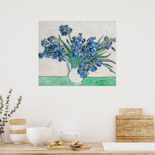 Van Gogh Gemälde Ire in (1890) Poster (Küche)