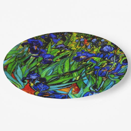 Van Gogh Gemälde, Ire, Pappteller (Schrägansicht)