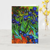 Van Gogh-Gemälde, Irises, Karte (Gelbe Blume)