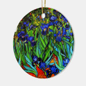 Van Gogh-Gemälde, Irises, Keramik Ornament (Links)