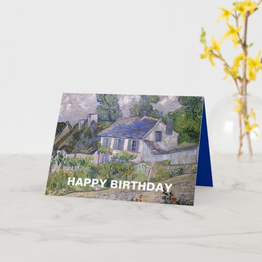 Van Gogh Gemälde Karte (Gelbe Blume)