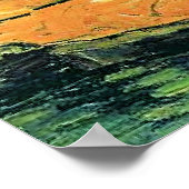 Van Gogh Gemälde, Mount Gaussier, Poster (Ecke)