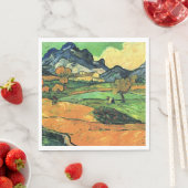 Van Gogh Gemälde, Mount Gaussier, Serviette (Beispiel)