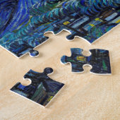 Van Gogh Gemälde of The Starry Night (1889) Puzzle (Seite)