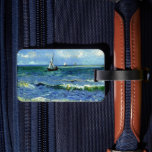 Van Gogh Gemälde, Seascape, Gepäckanhänger<br><div class="desc">Vincent van Gogh's berühmtes Gemälde,  Seascape.</div>