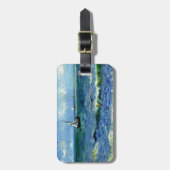 Van Gogh Gemälde, Seascape, Gepäckanhänger (Vorderseite vertikal)