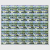 Van Gogh Gemälde, Seascape, Geschenkpapier (Flach)