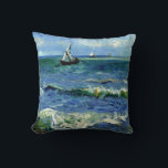 Van Gogh Gemälde, Seascape, Kissen<br><div class="desc">Vincent van Gogh's berühmtes Gemälde,  Seascape.</div>