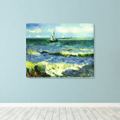 Van Gogh Gemälde, Seascape, Leinwanddruck (Insitu (Holzboden))