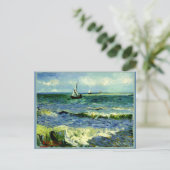 Van Gogh Gemälde, Seascape, Postkarte (Stehend Vorderseite)