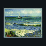 Van Gogh Gemälde, Seascape, Postkarte<br><div class="desc">Vincent van Gogh's berühmtes Gemälde,  Seascape.</div>
