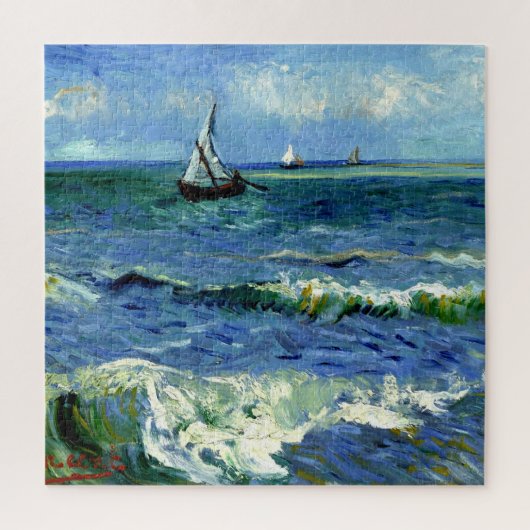 Van Gogh Gemälde, Seascape, Puzzle (Vertikal)