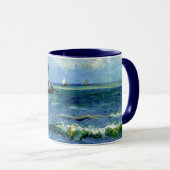 Van Gogh Gemälde, Seascape, Tasse (VorderseiteRechts)