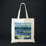 Van Gogh Gemälde, Seascape, Tragetasche<br><div class="desc">Vincent van Gogh's berühmtes Gemälde,  Seascape.</div>