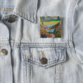 Van Gogh Gemälde-Sonnenblumen Paul Gauguin |, 1888 Button (Beispiel)