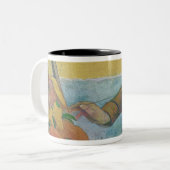 Van Gogh Gemälde-Sonnenblumen Paul Gauguin |, 1888 Zweifarbige Tasse (Vorderseite Links)