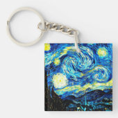Van Gogh Gemälde, Starry Night Schlüsselanhänger (Vorderseite)