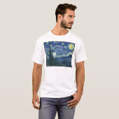 Van Gogh Gemälde:Starry Night Van Gogh T-Shirt (Vorne ganz)