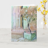 Van Gogh Gemälde Vielen Dank Karte (Gelbe Blume)