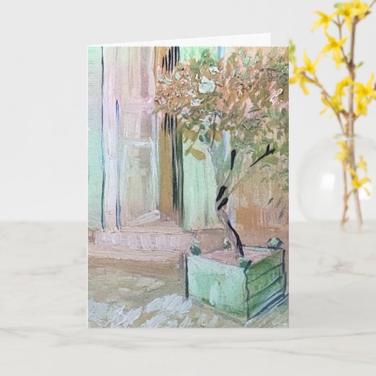 Van Gogh Gemälde Vielen Dank Karte (Gelbe Blume)