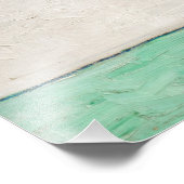 Van Gogh Gemälde von Irisch von (1890) Fotodruck (Ecke)