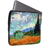 Van Gogh Gemälde, Wheatfield mit Cypress Tree Laptopschutzhülle (Vorne Rechts)