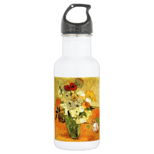 Van Gogh Gemälde Whimsischer Blütenbau Blume Trinkflasche
