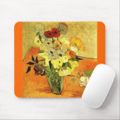 van Gogh Gemälde Whimsisches Blüten Blume Reben Mousepad (Mit Mouse)